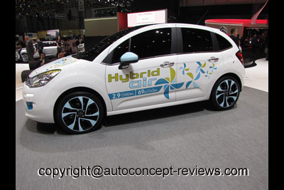 Citroen C 3 Hybrid-Air Prototype 2013